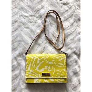 KATE SPADE Cross Body Bag Tropical Print